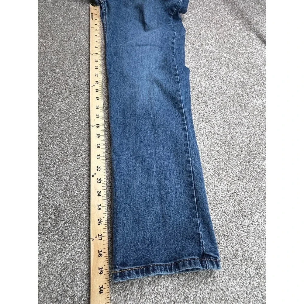 Levi's 505 Jeans 36x32 (Measures 35X31) Blue Denim High Rise Straight Leg Taper